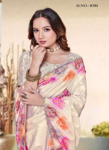 Bandani By Nari Fashion Silk Printed Saree